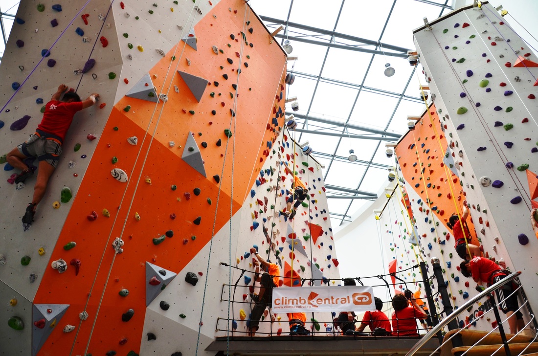 Indoor Climbing for Families Climb Central Pinned.PH